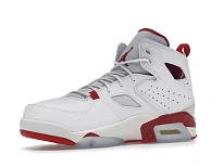 Фото № 4 с приближением к товару «‎Jordan Flight Club 91 White Pure Platinum Sail Mystic Hibiscus»