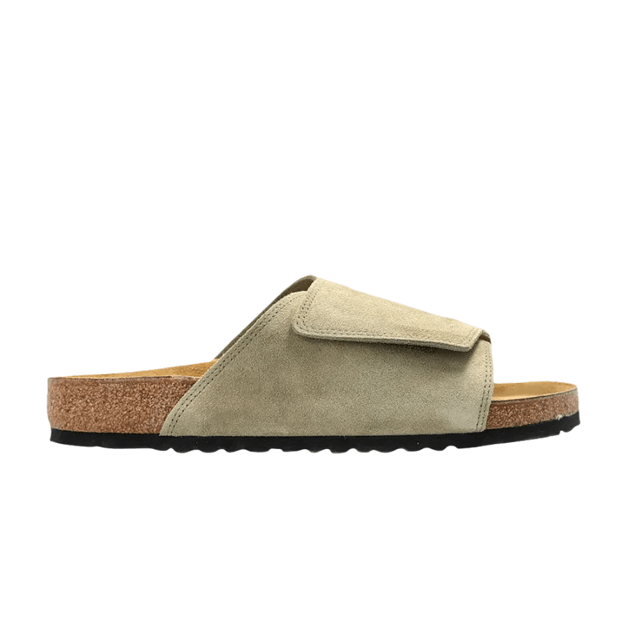 Фото № 1 с приближением к товару «‎Birkenstock Solana Suede Leather Sandal Faded Khaki»
