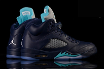 Фото № 3 с приближением к товару «‎Nike Air Jordan 5 Retro Navy BG »