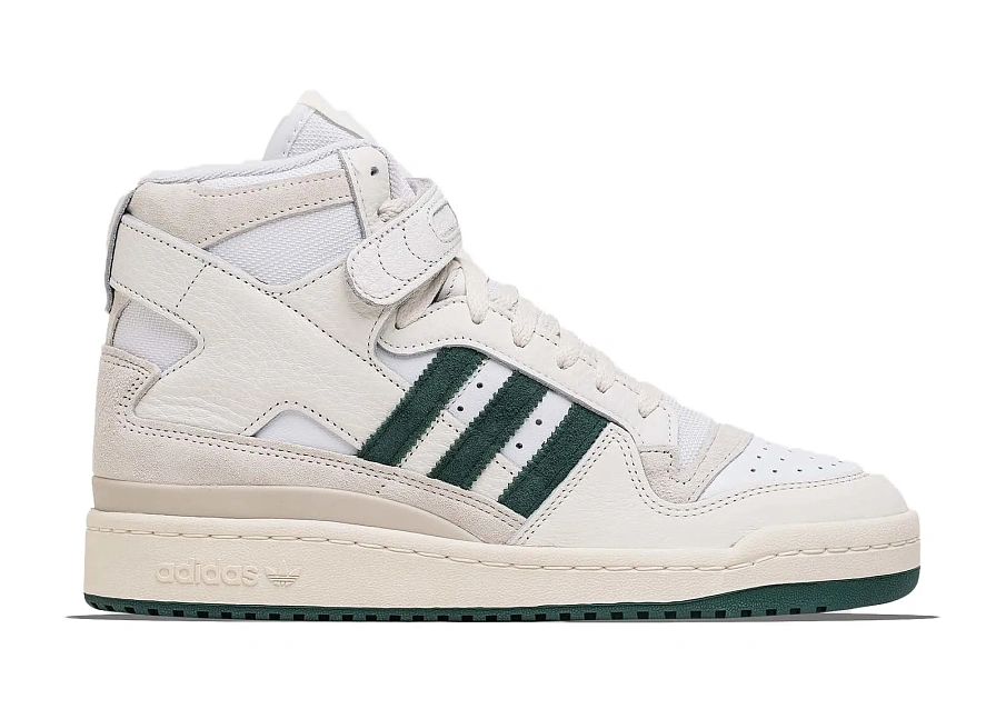 Фото № 1 с приближением к товару «‎adidas Forum Hi Packer White Green»