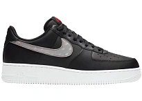 Фото № 1 с приближением к товару «‎Nike Air Force 1 Low 3M Swoosh Black»