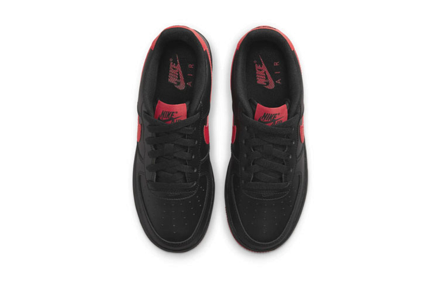 Фото № 4 с приближением к товару «‎Nike Air Force 1 (GS) BlackRed»