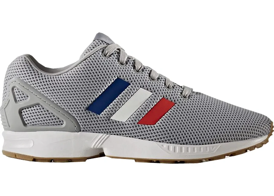 Фото № 1 с приближением к товару «‎adidas ZX Flux Tri-Color Stripes (Grey)»