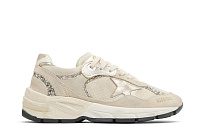 Фото № 2 с приближением к товару «‎Golden Goose Women's Dad-Star Seed Pearl Platinum Glitter»