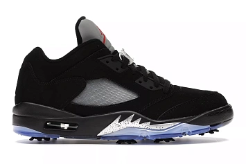 Air Jordan 5 Retro Low Golf Black Metallic - 1