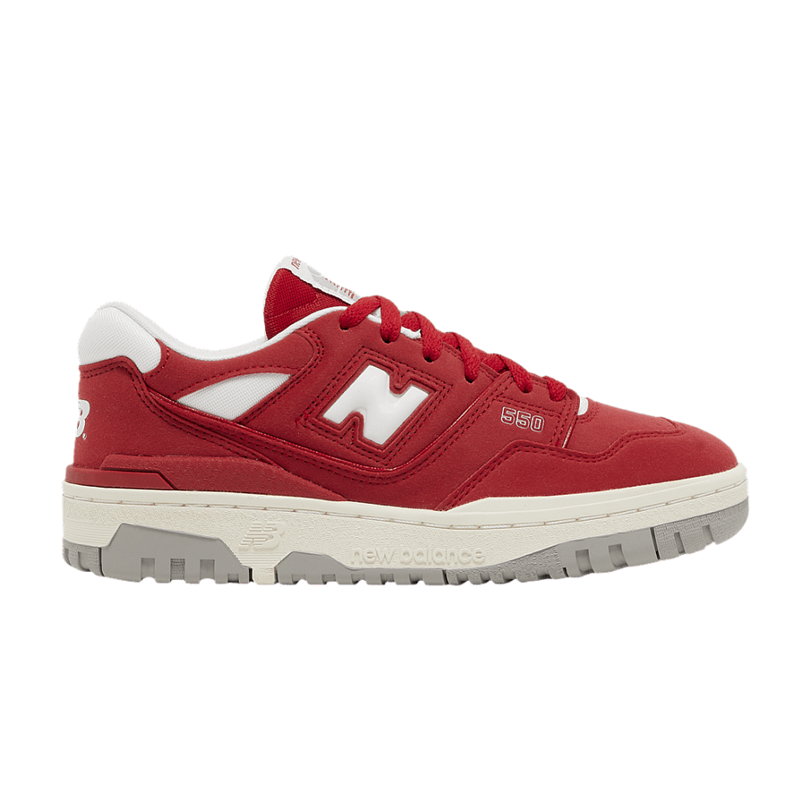 Фото № 1 с приближением к товару «‎New Balance 550 Big Kid Suede Pack - Team Red»