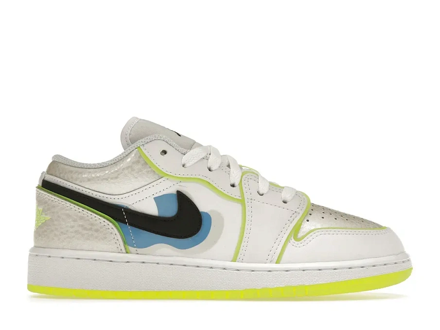 Фото № 1 с приближением к товару «‎Jordan 1 Low SE Warped Swoosh »