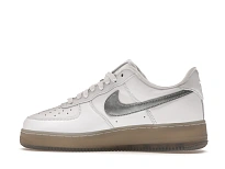Фото № 5 с приближением к товару «‎Nike Air Force 1 Low 07 PRM White Metallic Silver»