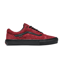 Фото № 1 с приближением к товару «‎Vans Skate Old Skool Hairy Suede - Burgundy Red»