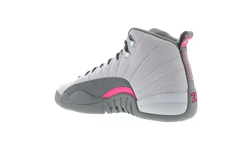 Jordan 12 Retro Wolf Grey Vivid Pink  - 2