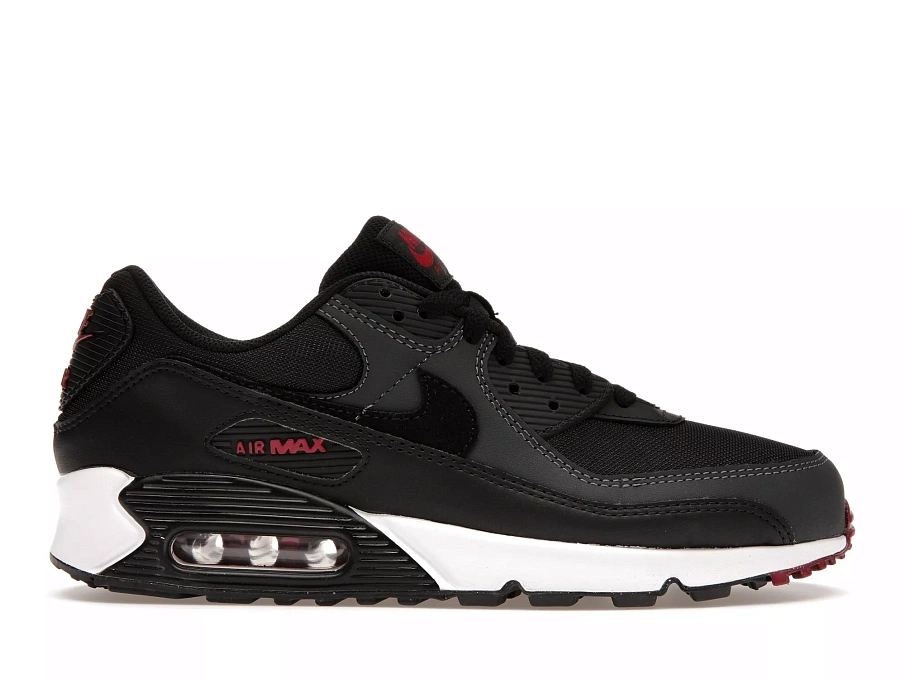 Фото № 1 с приближением к товару «‎Nike Air Max 90 Anthracite Team Red»