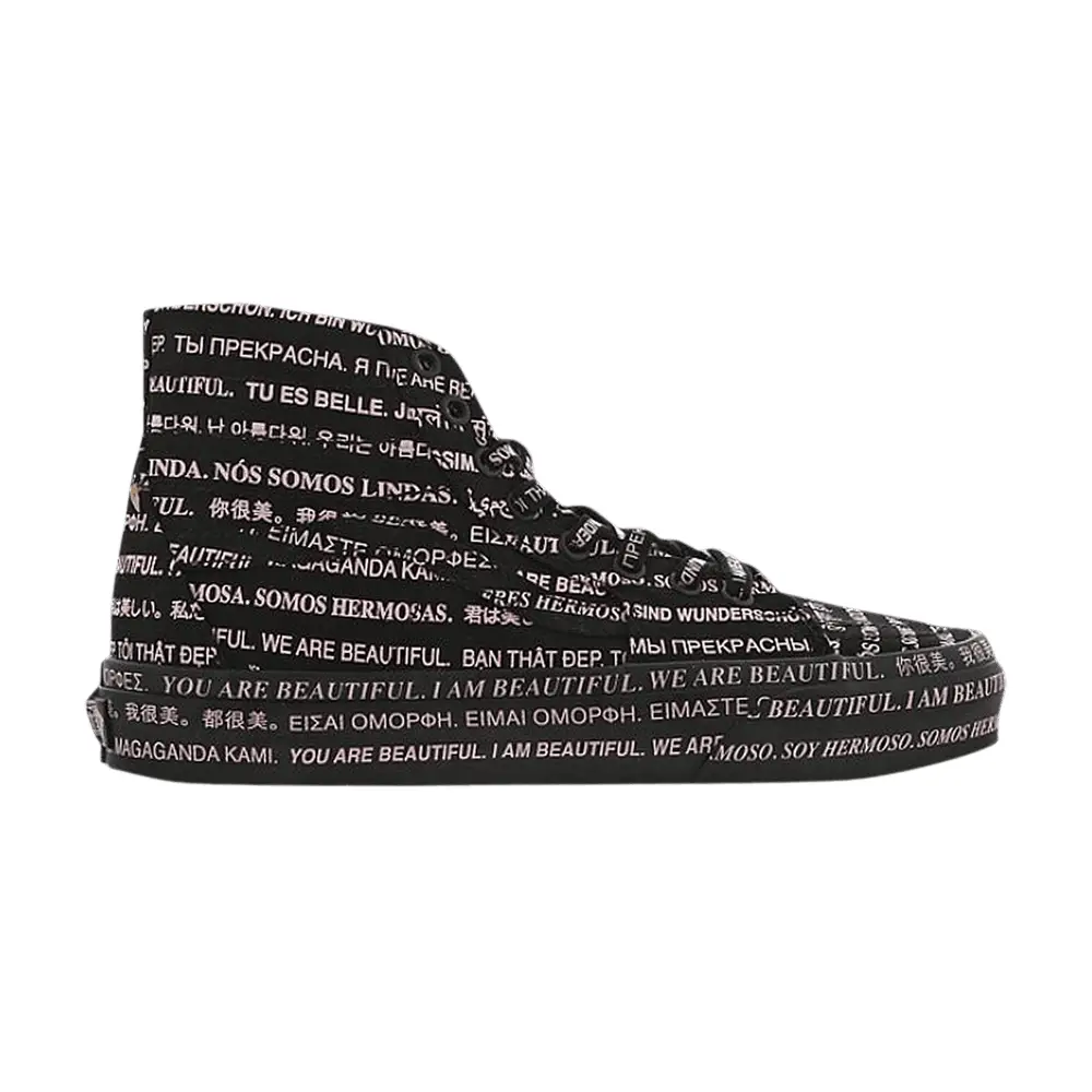 Vans Sk8-Hi Tapered We Are Beautiful - Black - 1