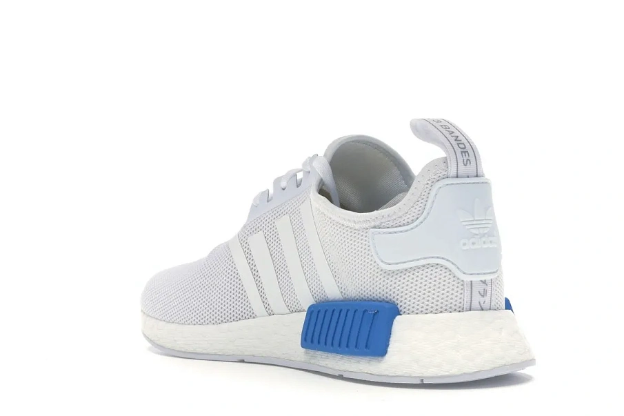 Фото № 6 с приближением к товару «‎adidas NMD R1 Cloud White Bright Blue (Youth)»