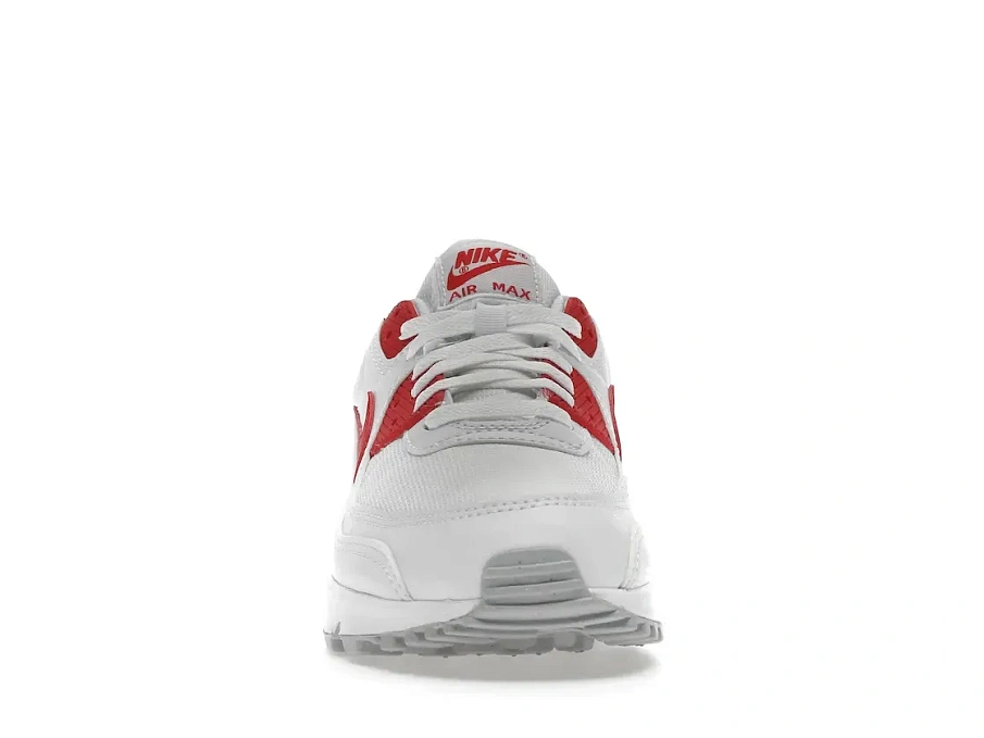 Фото № 2 с приближением к товару «‎Nike Air Max 90 White University Red»