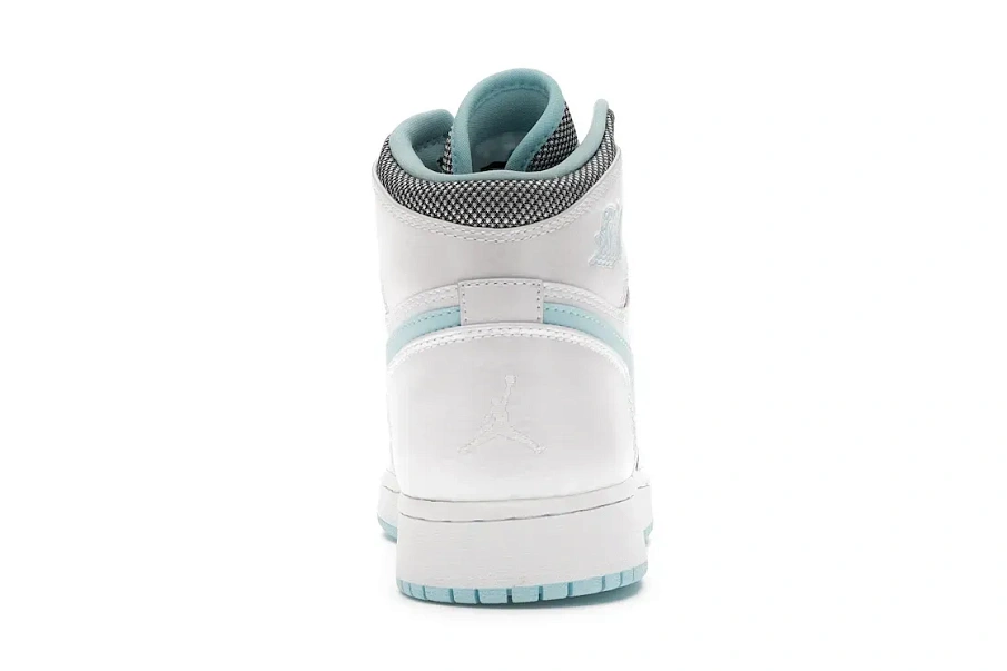 Фото № 4 с приближением к товару «‎Jordan 1 Retro High White Still Blue »