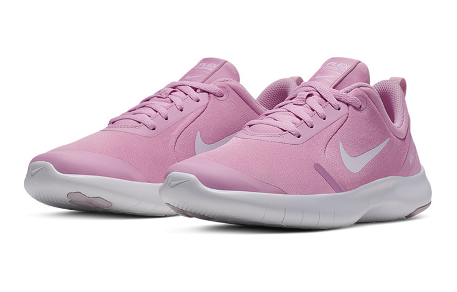 Фото № 3 с приближением к товару «‎Nike Flex Experience RN 8 (GS) Sneakers PinkWhite»