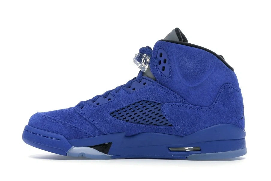 Фото № 5 с приближением к товару «‎Jordan 5 Retro Blue Suede »