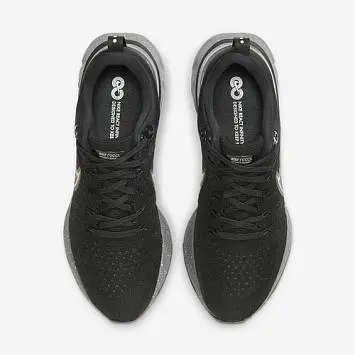 Nike React Infinity Run FK 2 Low-Top Professional Running Shoes BlackGray - 5