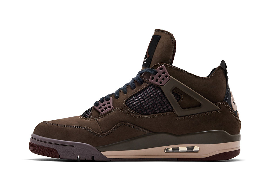 Фото № 4 с приближением к товару «‎A Ma Maniére x Air Jordan 4 Retro Dark Mocha»