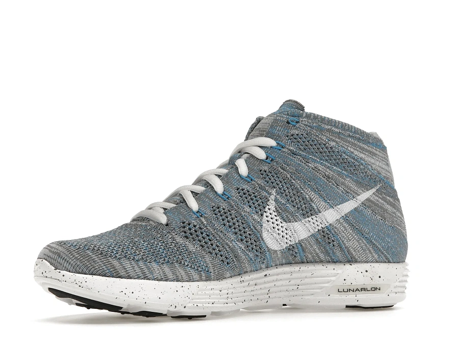 Фото № 3 с приближением к товару «‎Nike Lunar Flyknit Chukka HTM Snow Pack Blue Glow»