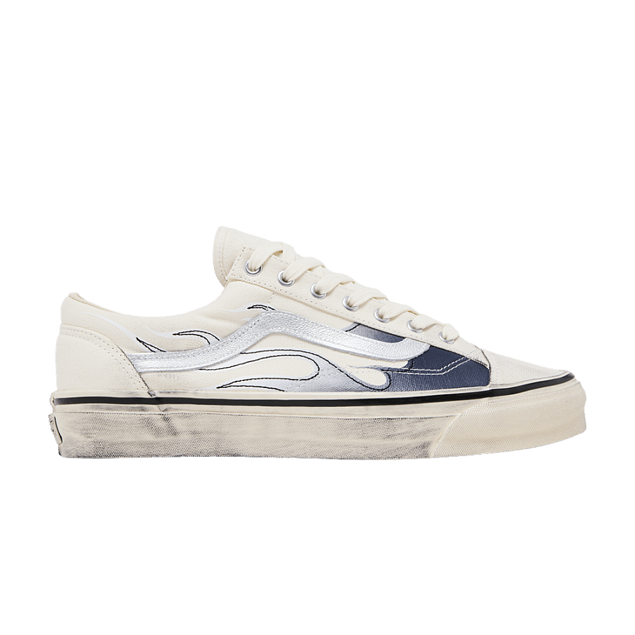 Фото № 1 с приближением к товару «‎Vans Old Skool 36 LX Archive Flame Marshmallo»