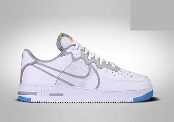 Nike Air Force 1 React 'Smoke Grey Gold' - 1