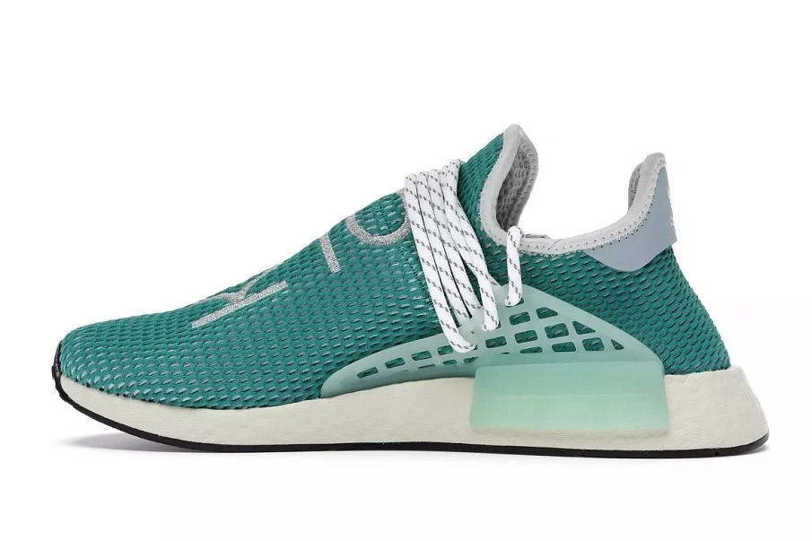 Фото № 5 с приближением к товару «‎adidas NMD Hu Pharrell Dash Green»