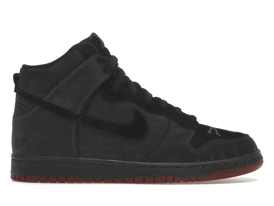 Фото № 1 с приближением к товару «‎Nike SB Dunk High Melvins (Black)»