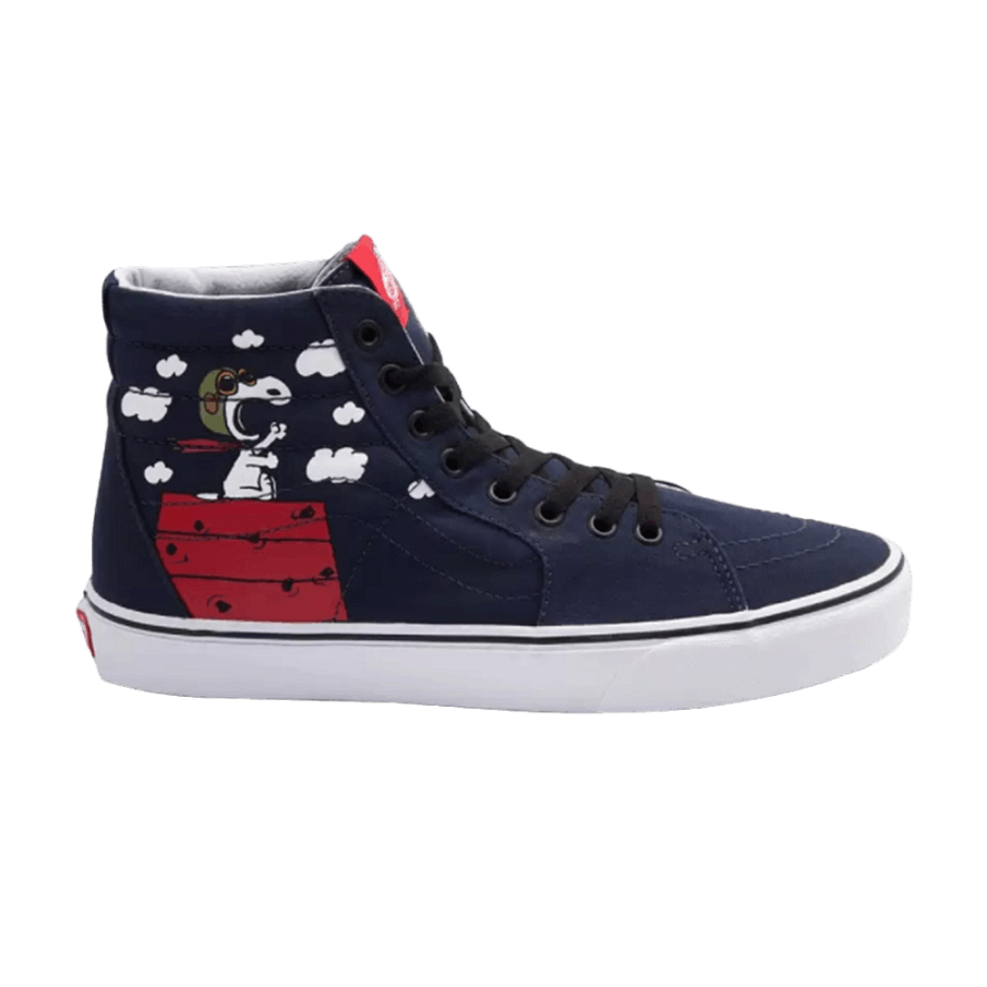 Фото № 1 с приближением к товару «‎Peanuts x Vans Sk8-Hi Flying Ace»