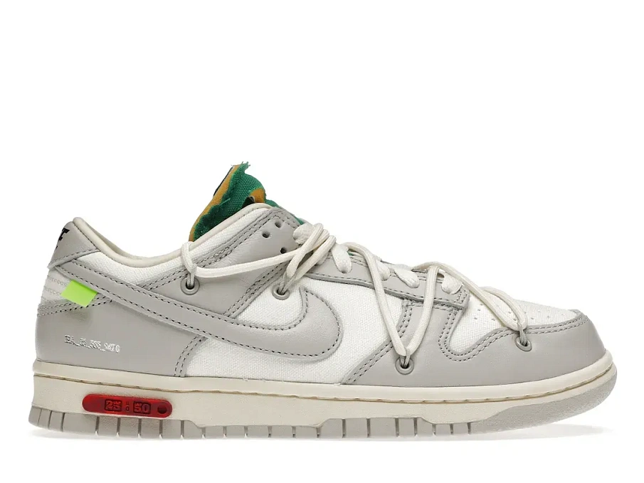 Фото № 1 с приближением к товару «‎Nike Dunk Low Off-White Lot 25»