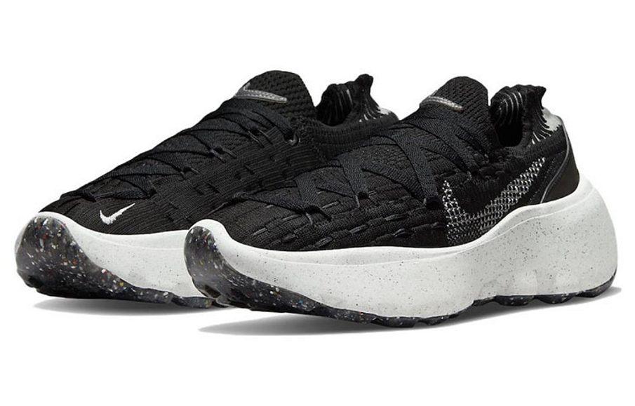Фото № 3 с приближением к товару «‎Nike Wmns Space Hippie 04 "Oreo" Sneakers Black»