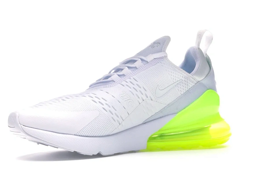 Фото № 4 с приближением к товару «‎Nike Air Max 270 White Pack (Volt)»