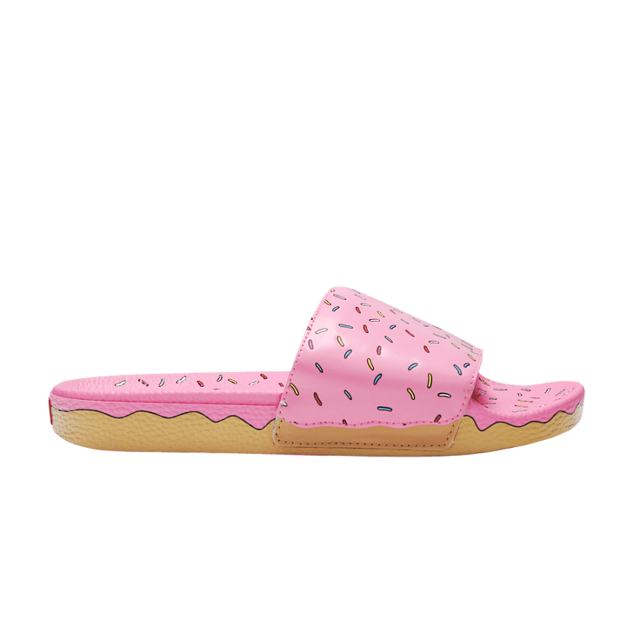 Фото № 1 с приближением к товару «‎The Simpsons x Vans Slide-On Pink Dohnut»