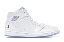 Фото № 1 с приближением к товару «‎Jordan 1 Mid Pure White»