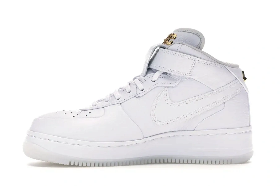 Фото № 3 с приближением к товару «‎Nike Air Force 1 Mid CMFT Victor Cruz White»