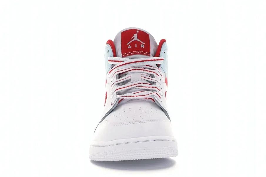 Фото № 2 с приближением к товару «‎Jordan 1 Mid White Topaz Mist »