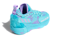 Фото № 4 с приближением к товару «‎Monsters Inc. x adidas Dame 7 Extply Mid-Top Basketball Shoes K Blue»