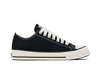 Фото № 2 с приближением к товару «‎Converse Chuck Taylor All Star Throwback Low Black Vintage White»
