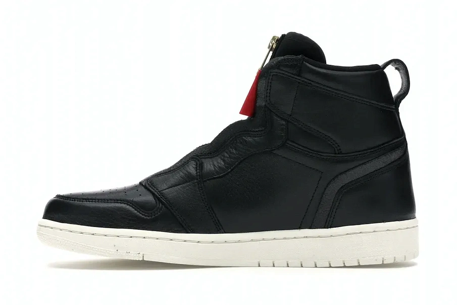 Фото № 3 с приближением к товару «‎Jordan 1 Retro High Zip Black Sail »