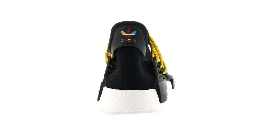 Фото № 4 с приближением к товару «‎adidas NMD HU Pharrell Human Species Black»