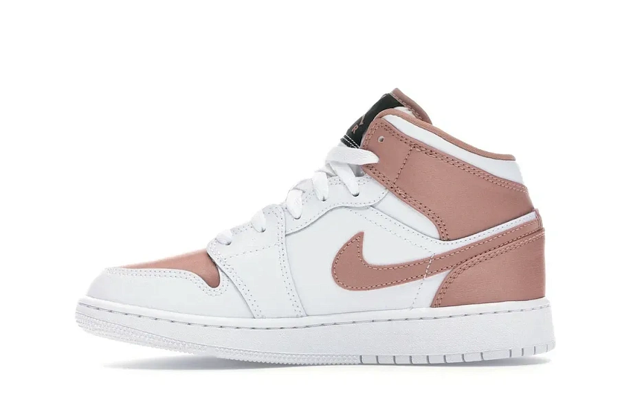 Фото № 3 с приближением к товару «‎Jordan 1 Mid White Rose Gold »