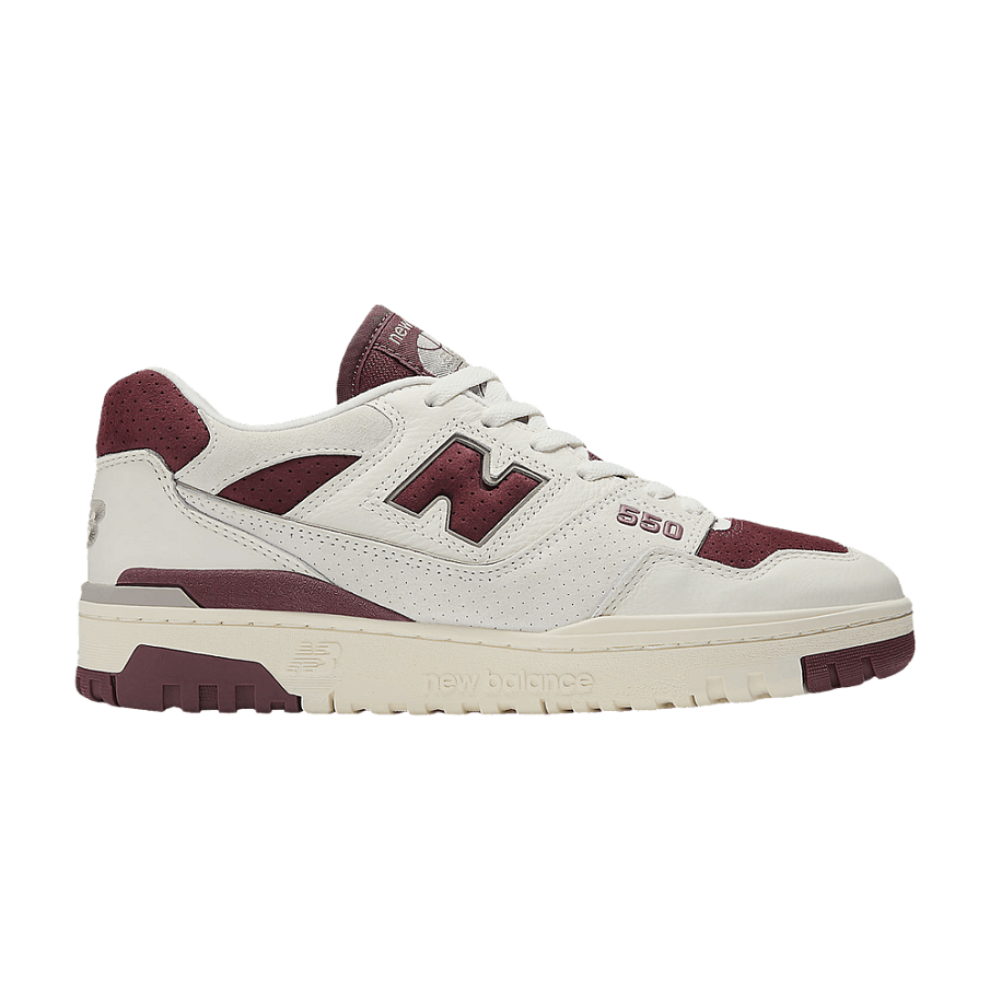 Фото № 1 с приближением к товару «‎New Balance 550 Sea Salt Classic Crimson»