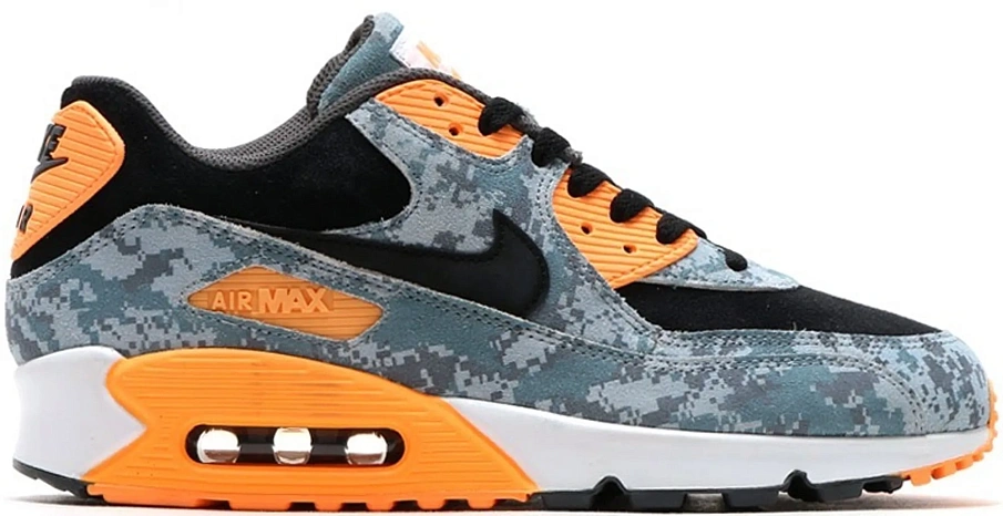 Фото № 1 с приближением к товару «‎Nike Air Max 90 Digi Camo Blue»