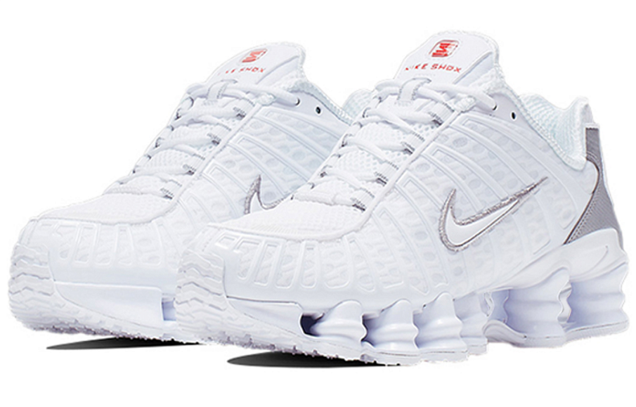 Фото № 2 с приближением к товару «‎Nike Wmns Shox Tl 'White Silver'»