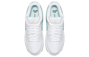 Diamond Supply Co. X Nike Sb Dunk Low Skate Shoes White Diamond - 3