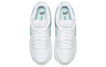 Diamond Supply Co. X Nike Sb Dunk Low Skate Shoes White Diamond - 3