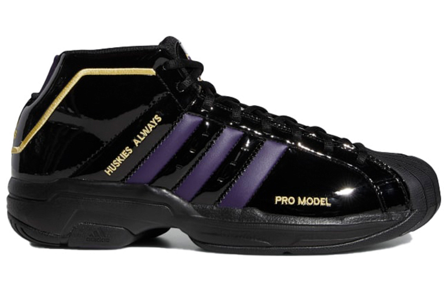 Фото № 2 с приближением к товару «‎adidas Pro Model 2G BlackPurple»