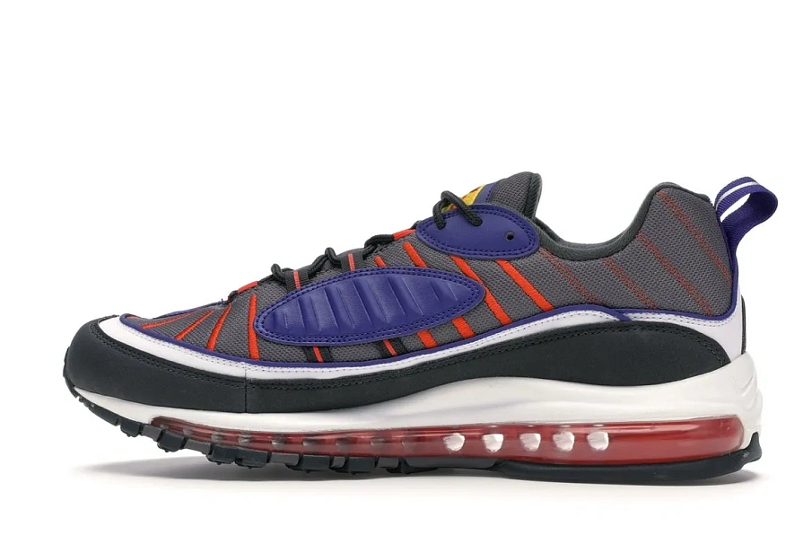 Фото № 5 с приближением к товару «‎Nike Air Max 98 Gunsmoke Team Orange»