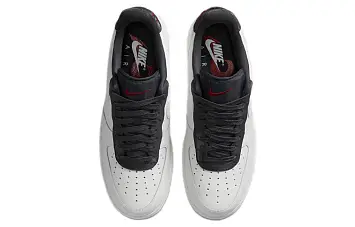 Nike Air Force 1 WhiteBlackRed - 5