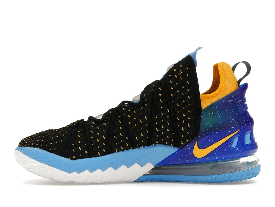 Фото № 3 с приближением к товару «‎Nike LeBron 18 Dynasty Minneapolis Lakers»